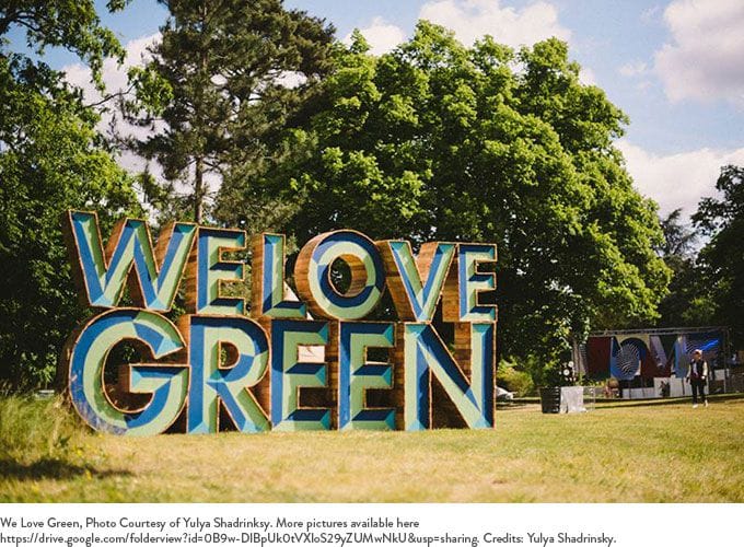 We love green