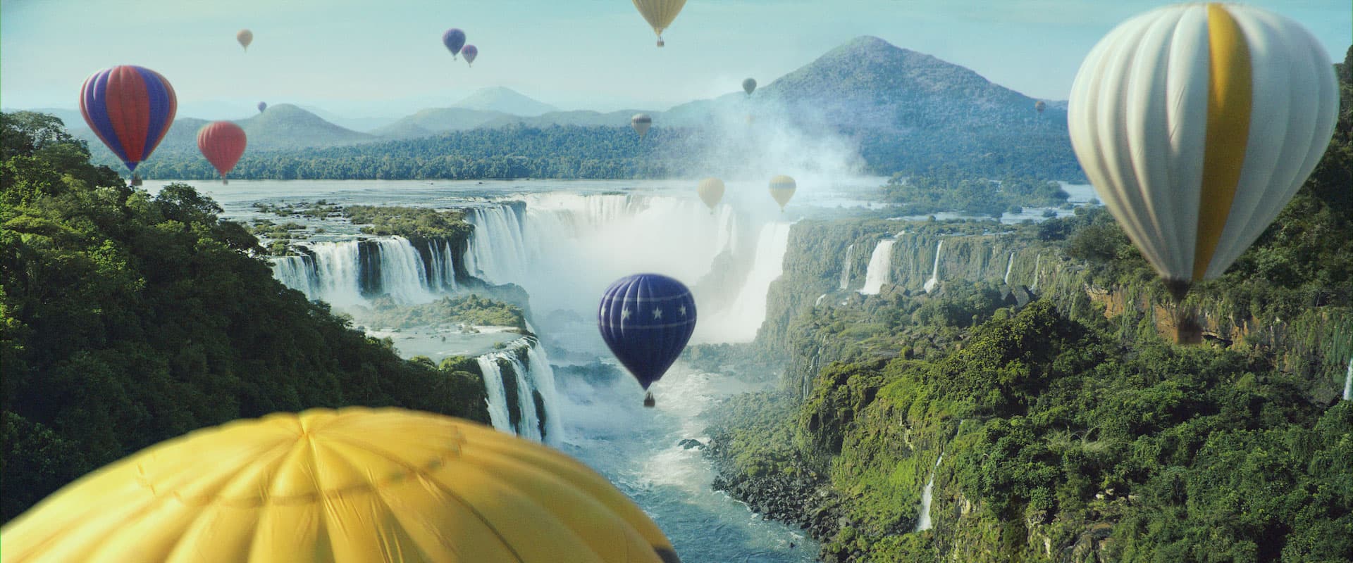 Perrier Hot air balloons