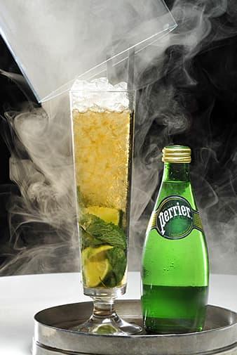 Perrier mojito fumé
