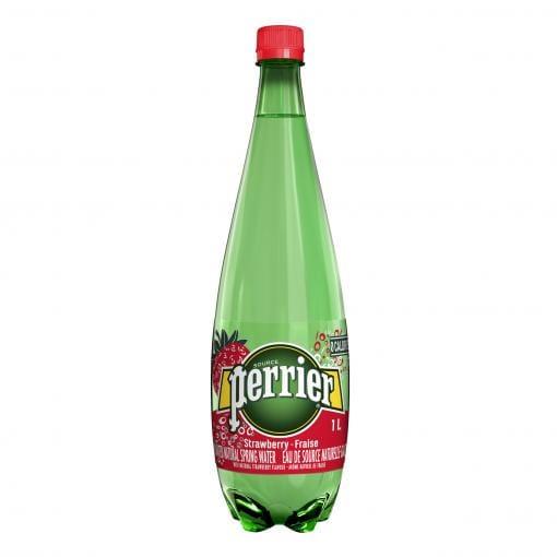 Perrier Strawberry plastic bottle