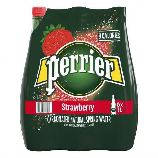 Perrier Strawberry plastic bottle