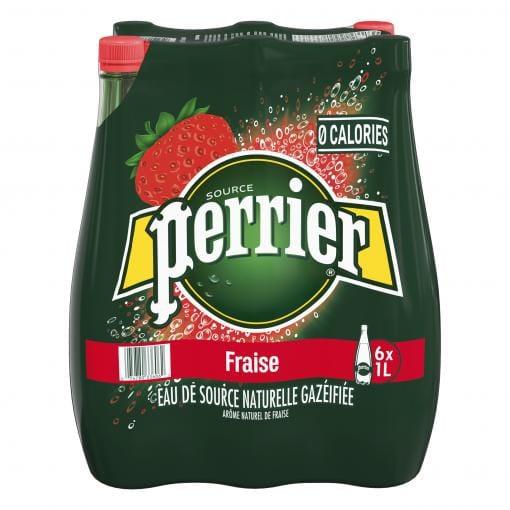 Perrier Fraise Bouteille plastique