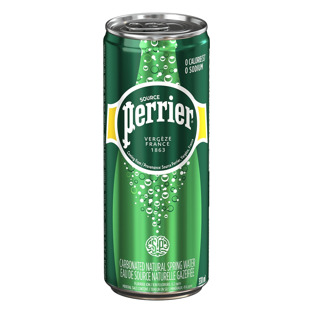 Perrier 330ml Can Product Photo 1