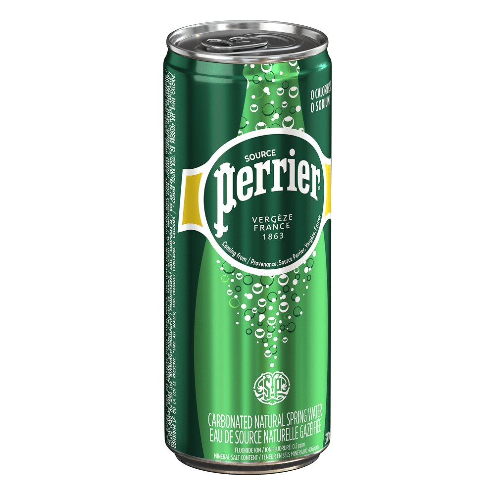 Perrier 330ml Can Product Photo 2