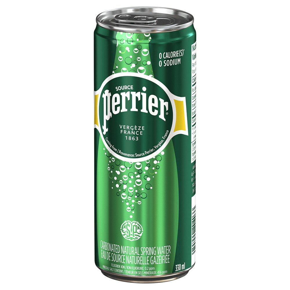 Perrier 330ml Can Product Photo 3