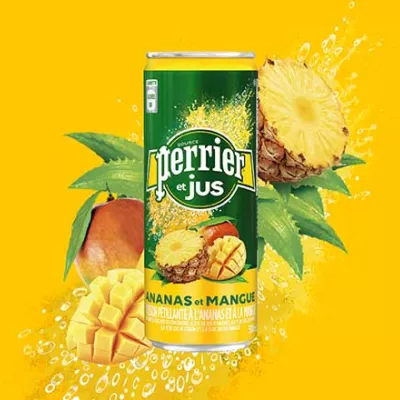 PERRIER® Ananas et mangue