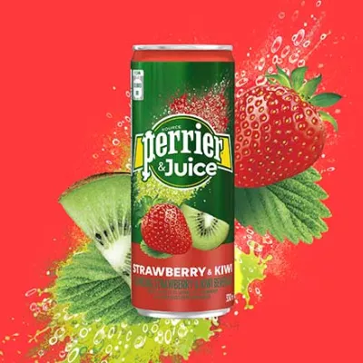 PERRIER® Strawberry and Kiwi