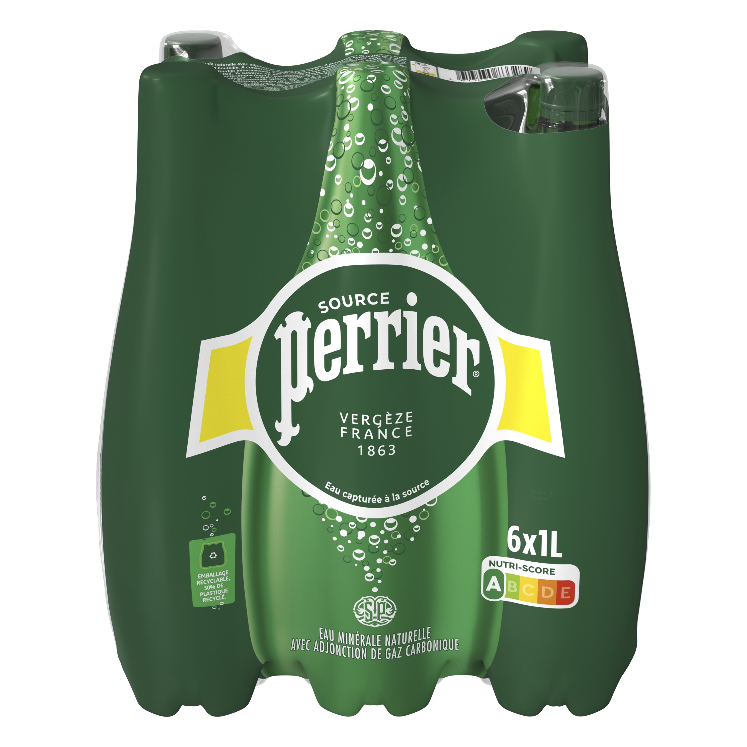 PERRIER NATURE 6x1L PET