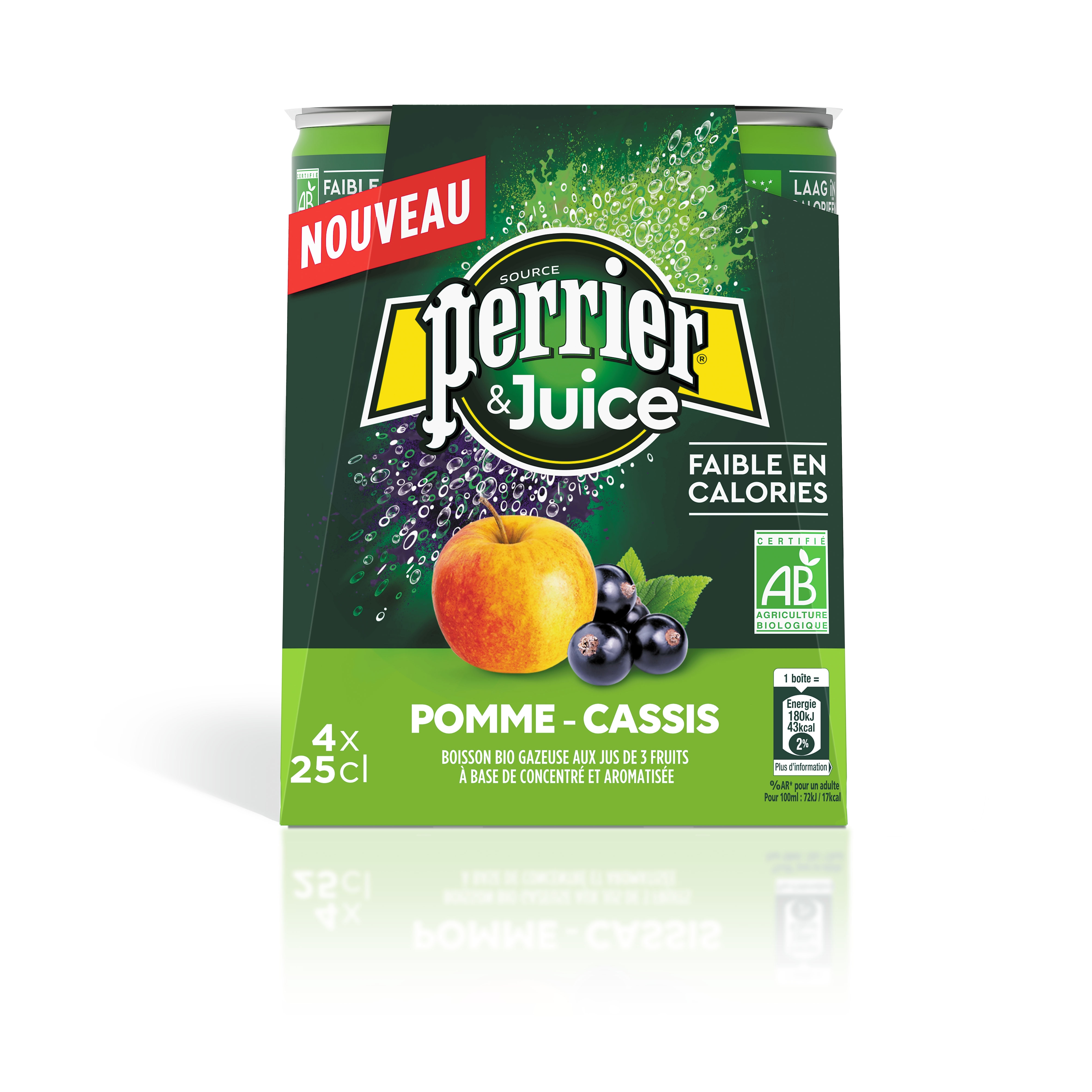 Perrier Juice Pomme Cassis