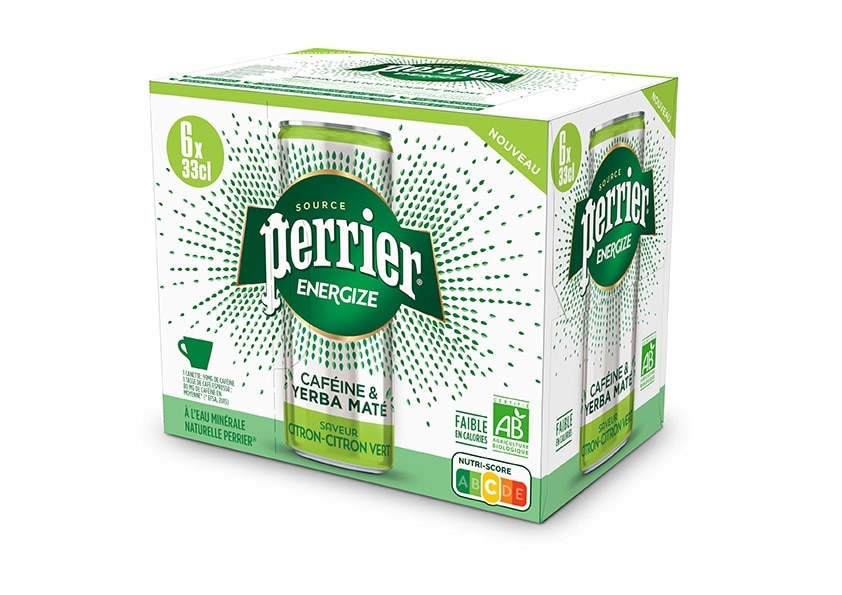 Pack 6 x 33cl Perrier Energize Citron
