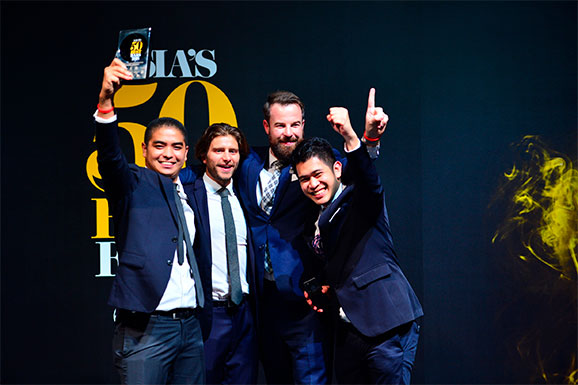 PERRIER® OFFICIAL WATER PARTNER OF ASIA’S 50 BEST BARS 2018