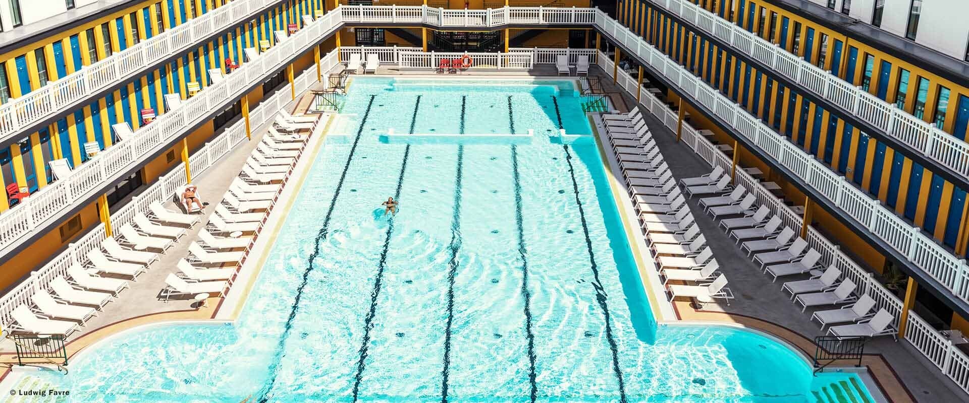 How to Pretend Your Local Public Pool is as Cool as Piscine Molitor's