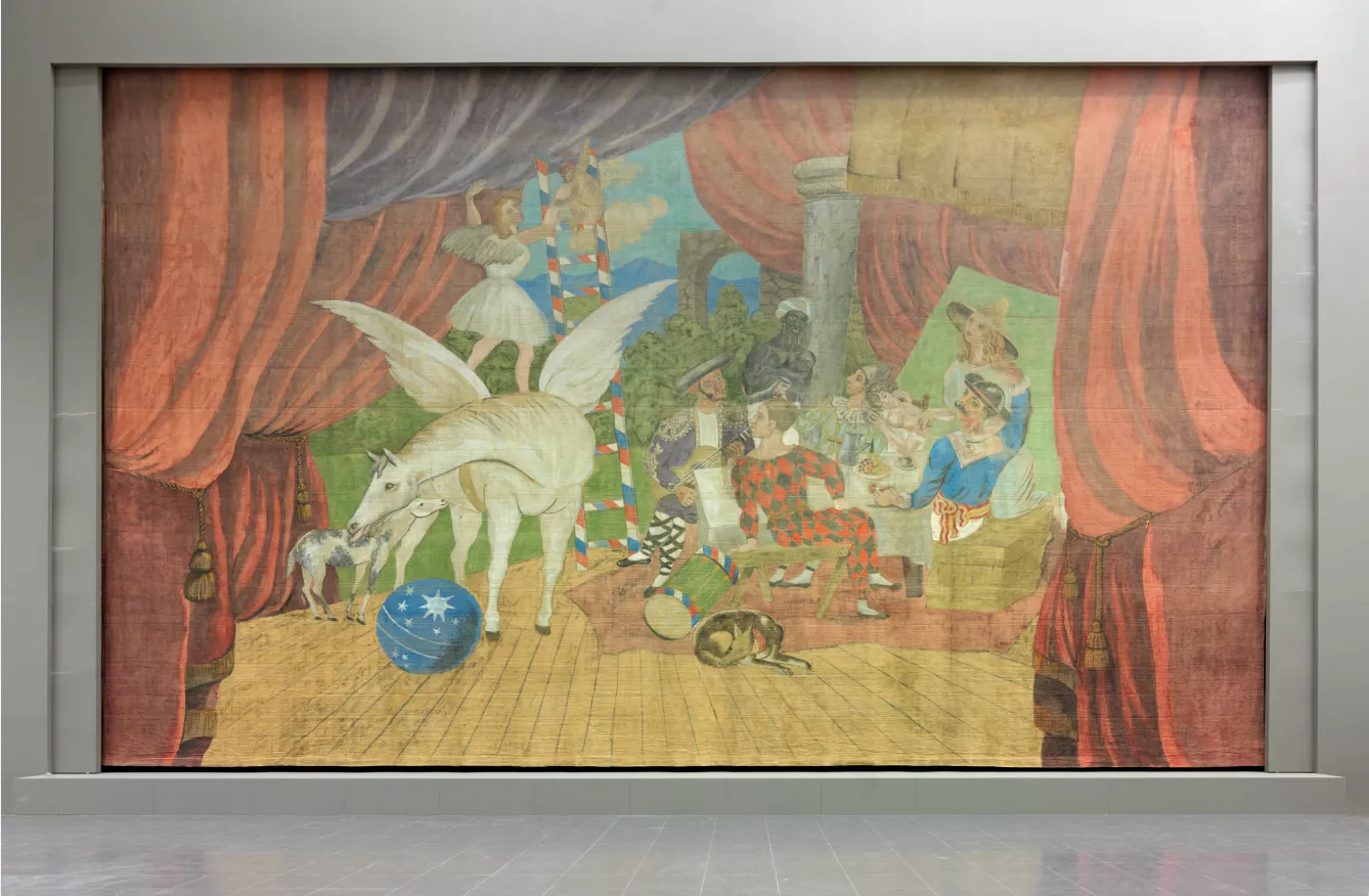 Picasso Parade curtain
