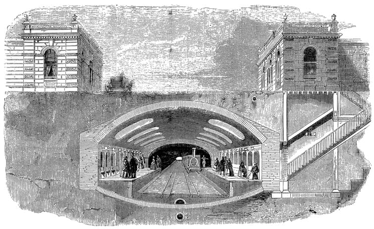 Perrier wasn’t the only thing bubbling underground