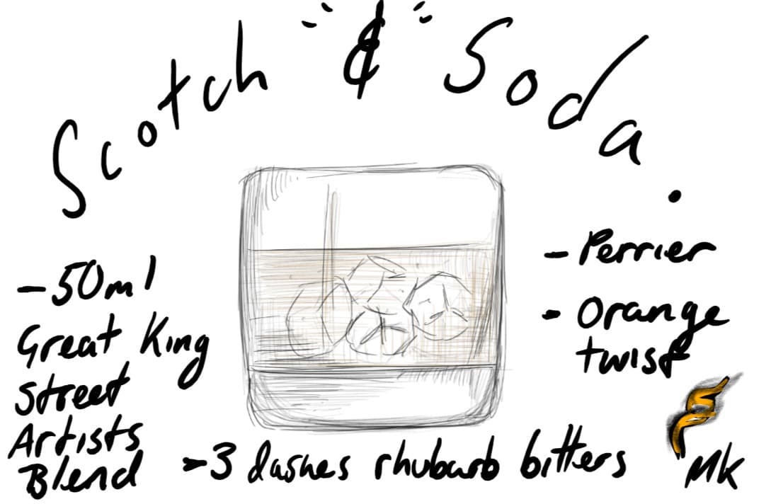 THE SCOTCH AND SODA 
