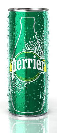 Perrier slim can